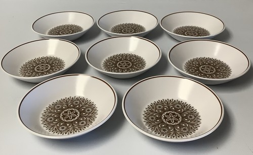 Noritake Progression Bowls Set of Eight Pattern No.9044 - Picture 2 of 5