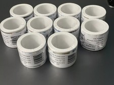 10 rolls of 100 USPS postage stamps, totaling 1000 pieces