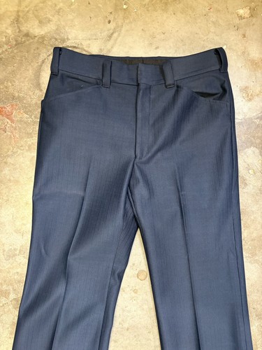Vintage Vaughn Ragsdale Leisure Suit Blue 40R 34x30 Two Piece Embroidered - Picture 8 of 10