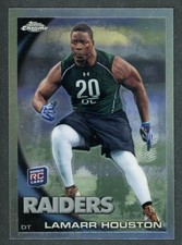 2010 Topps Chrome - Lamarr Houston - Refractors Rookie RC #C204 Oakland Raiders