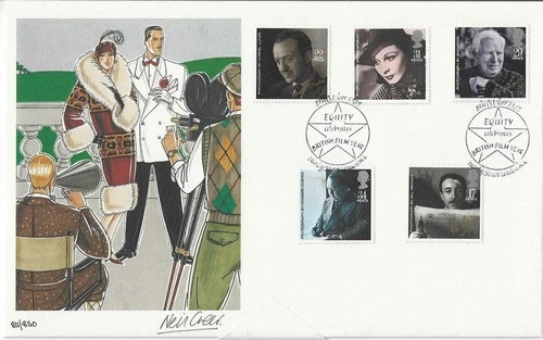 1985 British Film Year On Fine Arts Official First Day Cover Cat £45