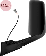 SEPEY Door Mirror for FREIGHTLINER CASCADIA, Black Heated & Motorized Door Mirro