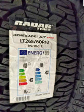 265/60 R18 116S Ganzjahresreifen Radar Renegades A/T 10mm DOT 1125 - 4 REIFEN