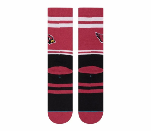 Stance Arizona Cardinals Logo Crew-Socken Large Herren 9-12 brandneu - Bild 3 von 3