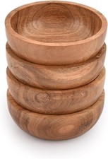 Acacia Wooden Small Bowl For Nuts, Candy, App...