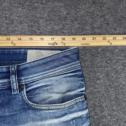 Mens Diesel SLEENKER 0857B Stretch Slim Skinny Blue Jeans W36 L32 - Picture 3 of 11