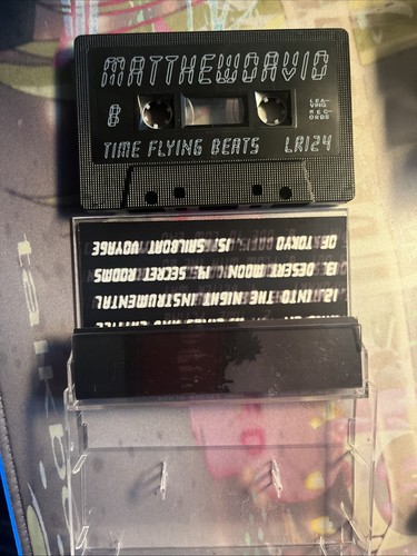 MATTHEW DAVID “TIME FLYING BEATS” LEAVING RECORDS CASSETTE TAPE | TECHNO / IDM - Picture 4 of 6