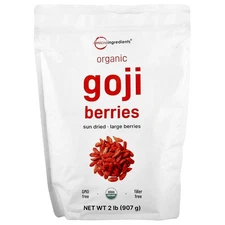 Organic Goji Berries , 2 lb (907 g)