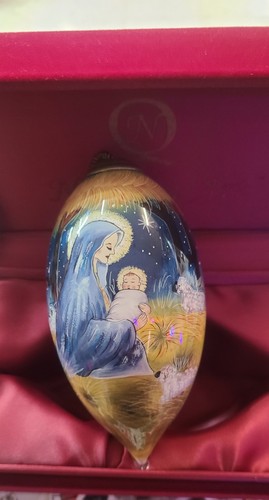 Adorno de Navidad Ne'Qwa Arte Jesús Madre María Belén - Imagen 2 de 6
