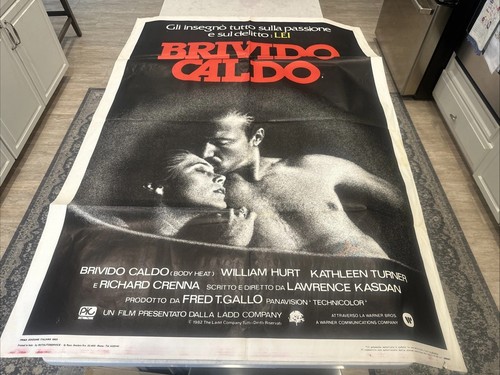 1982 The Ladd Company Italiana Brivido Caldo Movie Poster 55x40 