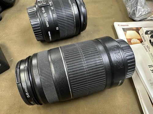 Canon EOS Rebel T3i - 18 MP Digital SLR Camera w/ 2 Lenses 1(8-55mm, 55-250mm) - Picture 17 of 18