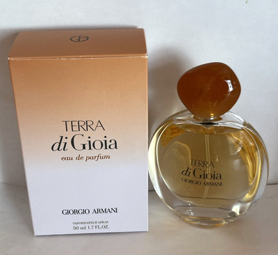 TERRA Di Gioia by Giorgio Armani Eau De Parfum Spray 1.7 oz / 50 mL New
