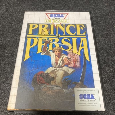 Prince of Persia - Sega Master System Game & Box - Very Good Condition
