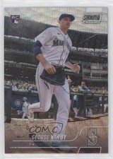 2022 Topps Stadium Club Chrome Updates Wave Refractor George Kirby Rookie RC