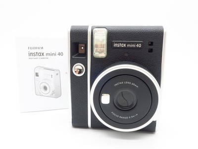Fujifilm Instax mini 40 Instant Kamera Sofortbildkamera schwarz