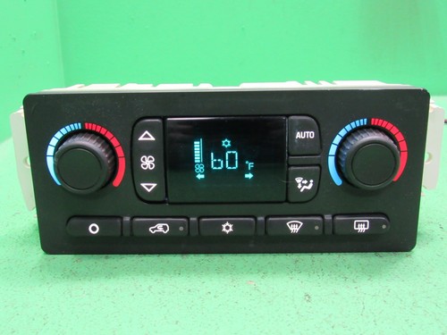 15107730 TAHOE ESCALADE SILVERADO AC CONTROL DE TEMPERATURA DE CLIMA DIGITAL LED RECONSTRUIDO 48 - Imagen 4 de 6