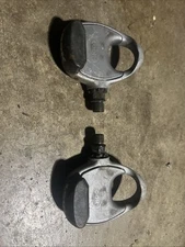 Vintage Look Bike Pedals Gray Made In France