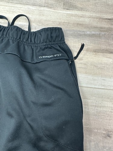 Nike Therma Fit Jogginghose Herren Large Tall schwarz Swoosh Logo Fleece gefüttert Sweatpants - Bild 10 von 12