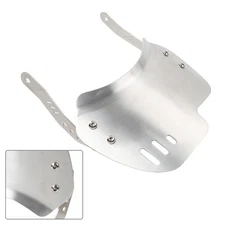 Motorcycle Windshield with Bracket for 6"-8" Round Headlight