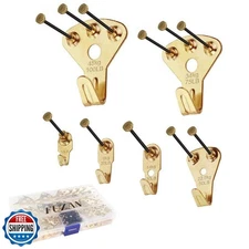 125 Pcs Heavy Duty Picture Hanging Kit With Nails for Wooden/Dryw