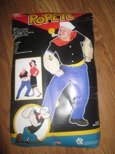 Mens POPYE THE SAILOR MAN Halloween Costume Couple sz one size fits most