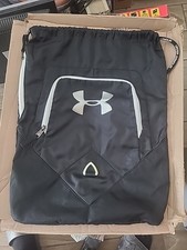 Under Armour Unisex Undeniable Sackpack Backpack Black/Sliver