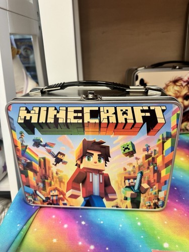 Minecraft, Pokemon And More Lunch Box Tin