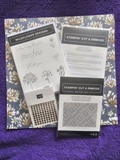 Stampin' Up Wildflower Designs Stamp Set, Dies, Wildly Flowering DSP, And More! 