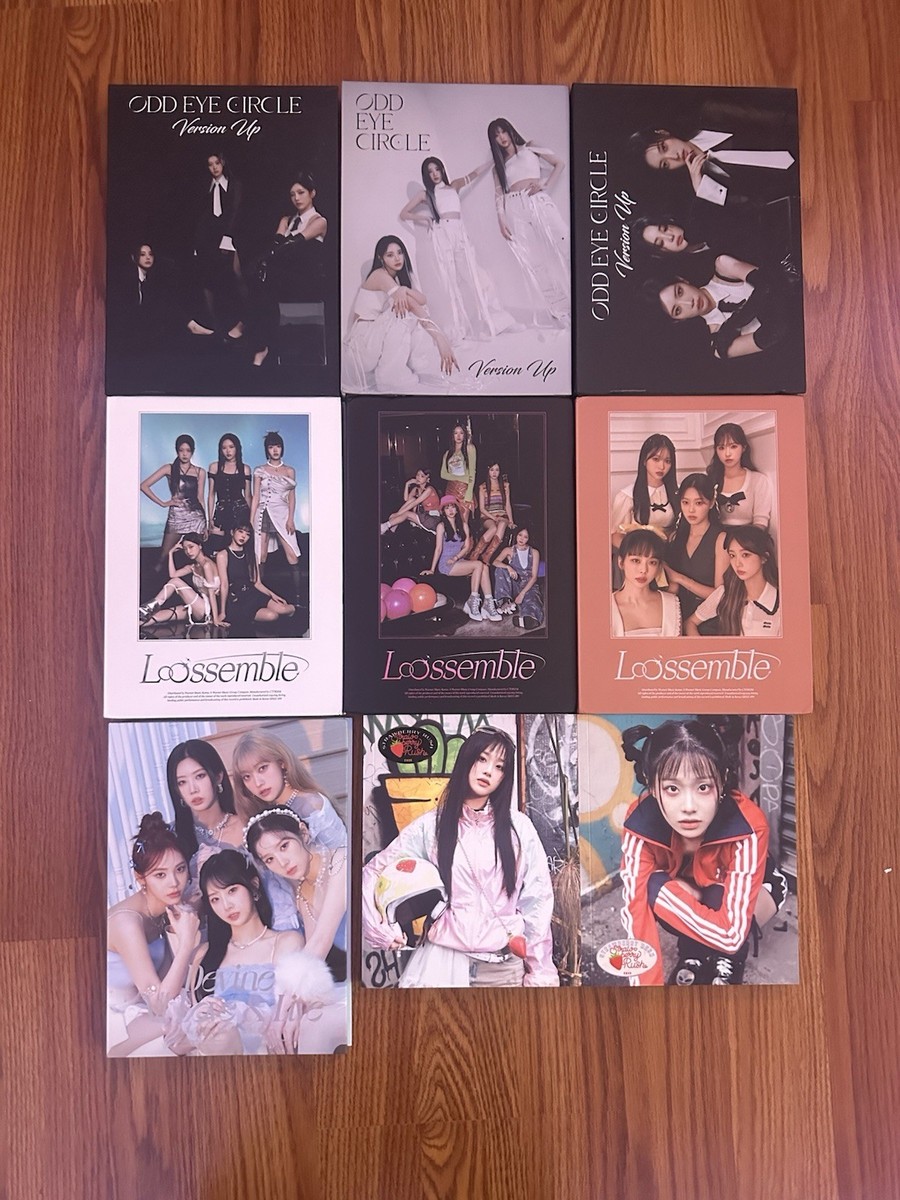 LOONA new albums All Inclusions NO poster (ARTMS Odd Eye Circle