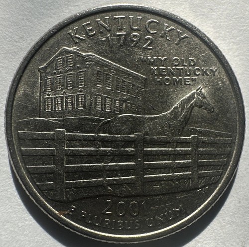 Rare Rotation Error 2001 P Kentucky Washington Quarter Collector Coin Mint Error - Picture 3 of 4
