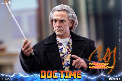 EN STOCK Figura de acción coleccionable Mars Toys MAT021A 1/6 Doctor Time Dr. Brown - Imagen 9 de 13