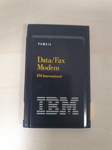 IBM Data/fax Modem Card PCMCIA 5v