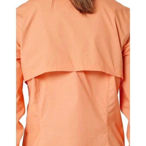 Wrangler RIGGS NUEVO CON ETIQUETAS Ropa de Trabajo Para Mujer Ventilada Clima Cualquier Cosa Abotonada Naranja Med - Imagen 14 de 15