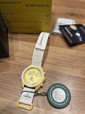 OMEGA x Swatch Speedmaster MoonSwatch Sun Yellow Men's Watch