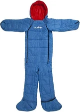 SUMMIT BODY SUIT SLEEPING BAG BLUE ADULTS SIZE LARGE OUTDOOR FISHING CAMPING