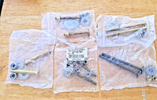 Lot of 5 Toilet Bowl-to-Floor Bolt Set 1/4" x 2-1/4"  1/4" x 3-1/2" NEW NOS