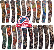 10 Pares De Mangas De Brazo Para Hombres Y Mujeres Proteccion Solar UV Brazos