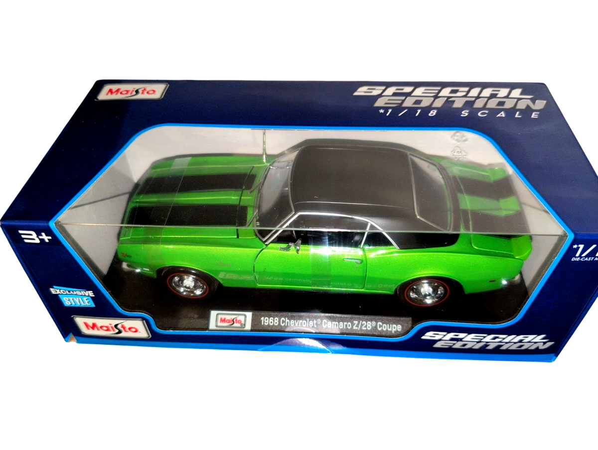 1968 Chevrolet Camaro Z28 ミニカー１／18 Maisto 1:18 1968 Chevrolet Camaro Z/28 Coupe Special Edition Model