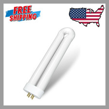15W Bug Zapper Replacement Bulb 4-Pin U Shaped Twin Tube Outdoor