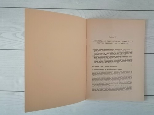 Pietro Vassallo "L'assistenza ai paesi sottosviluppati nella politica ONU" 1963 - Picture 4 of 4