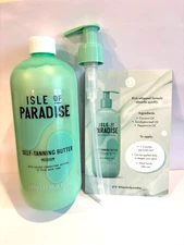 Isle of Paradise Self-Tanning Butter To Even Skin Tone   MEDIUM  16.9 oz + Pump