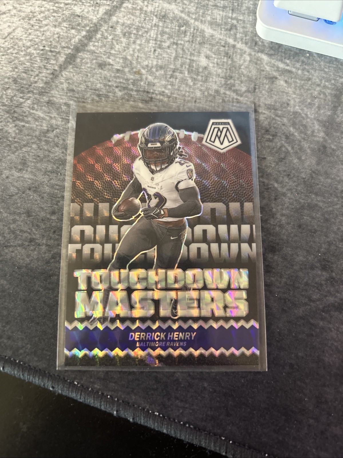 2024 Panini Mosaic - Touchdown Masters #TM-DHY Derrick Henry Silver Prizm