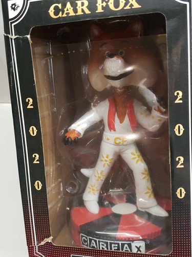 Carfax Car Fox Bobblehead in Box Elvis Viva Las Vegas Figur Neu in OVP Händler Promo - Bild 4 von 11