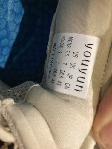 Youyun Air Cushion Diabetic Non Slip Memory Foam Walking Sneaker Men 7.5 W 9 - Picture 5 of 7