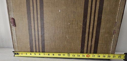 Vintage 40er Jahre Mid Century Koffer für Deko oder Spielrequisiten - Bild 8 von 9