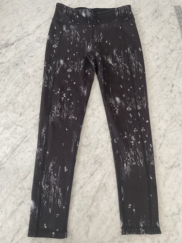 Sweaty Betty London 7/8 Länge schwarz Sterne Leggings Damen Medium M wendbar - Bild 3 von 8