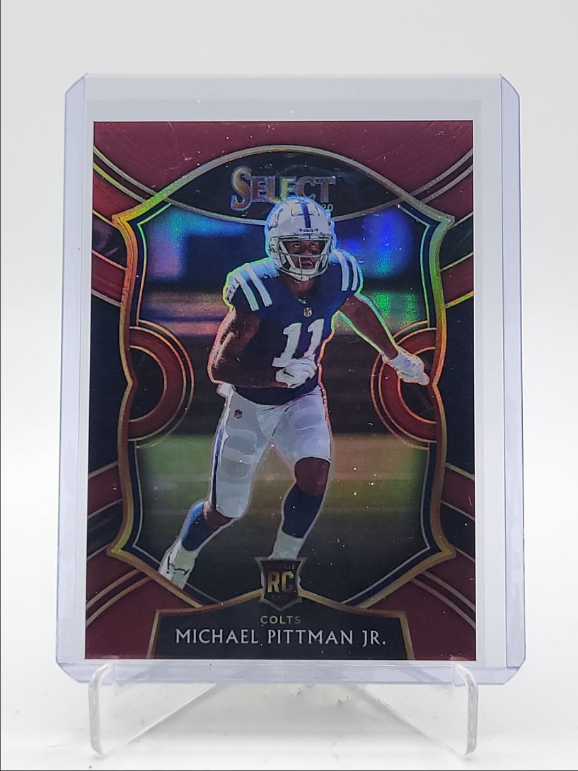 MICHAEL PITTMAN JR. 2020 SELECT CONCOURSE ROOKIE MAROON PRIZM RC /149 Q0398
