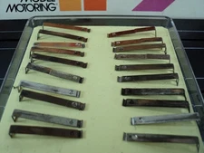 Aurora AFX 20 Piece Lot of Used Pickup Shoes.  All Need Cleaned but Usable!