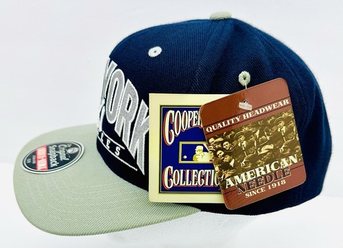 Gorra de colección New York Yankees Snapback American Needle deletreada NUEVA NUEVA CON ETIQUETAS - Imagen 3 de 13