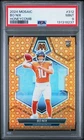 2024 Panini Mosaic Honeycomb Bo Nix 312 PSA 9